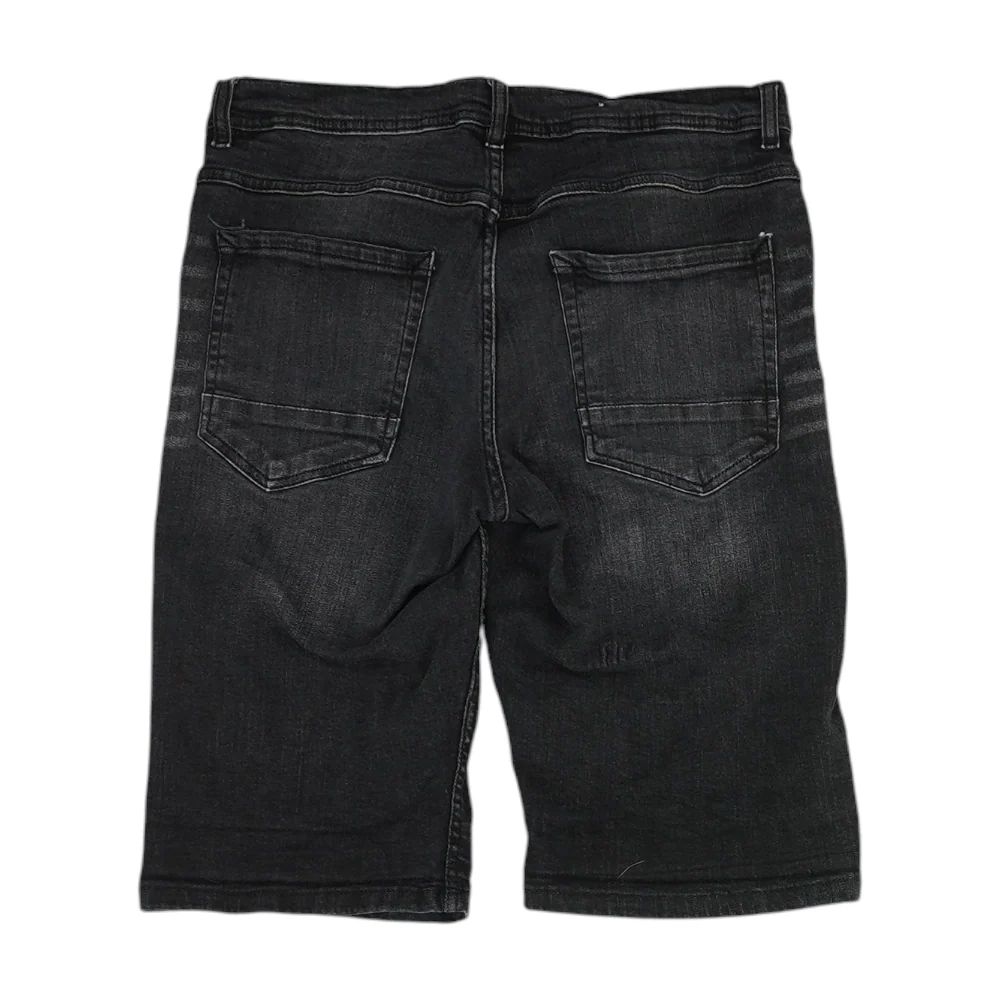Vintage Gray 5-Pocket Shorts - Image 2