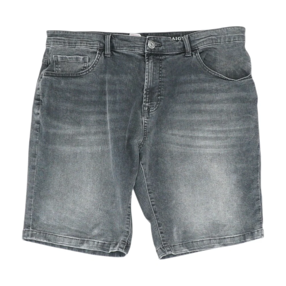 Black Denim Shorts