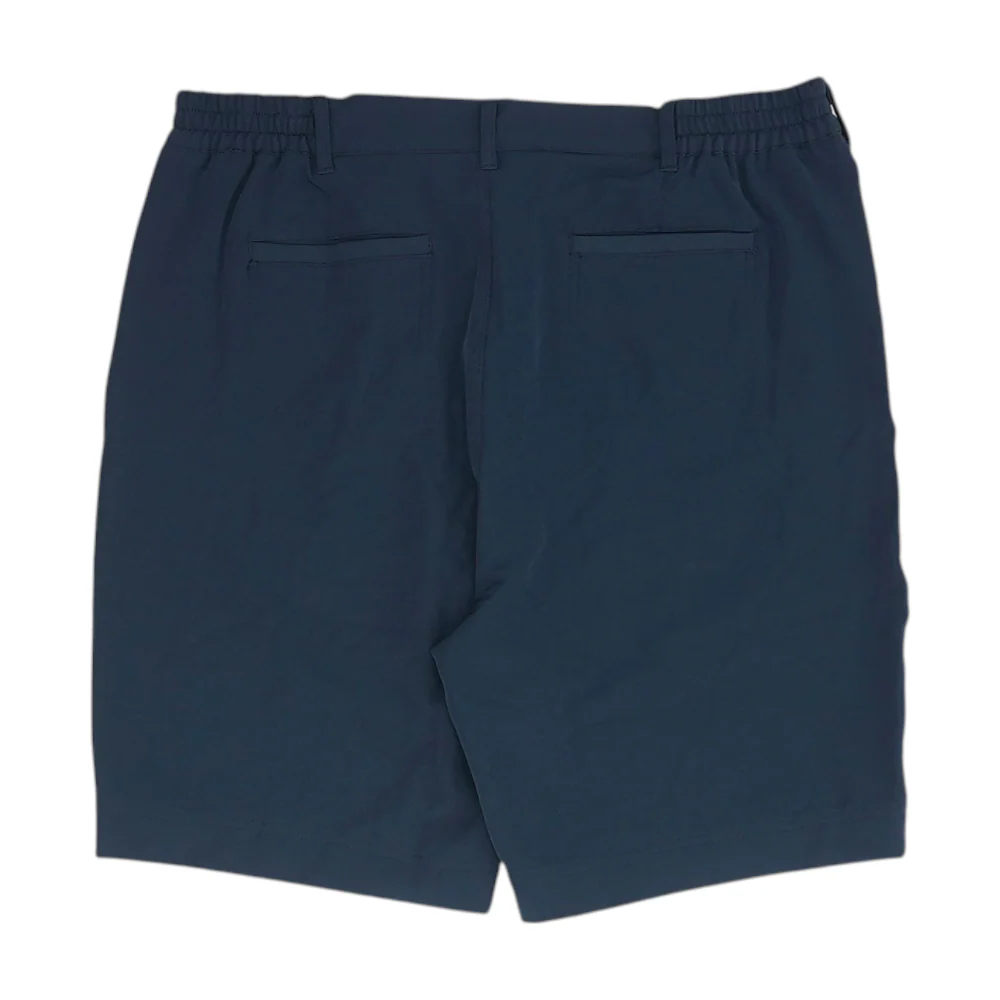 Navy Solid Active Shorts - Image 2