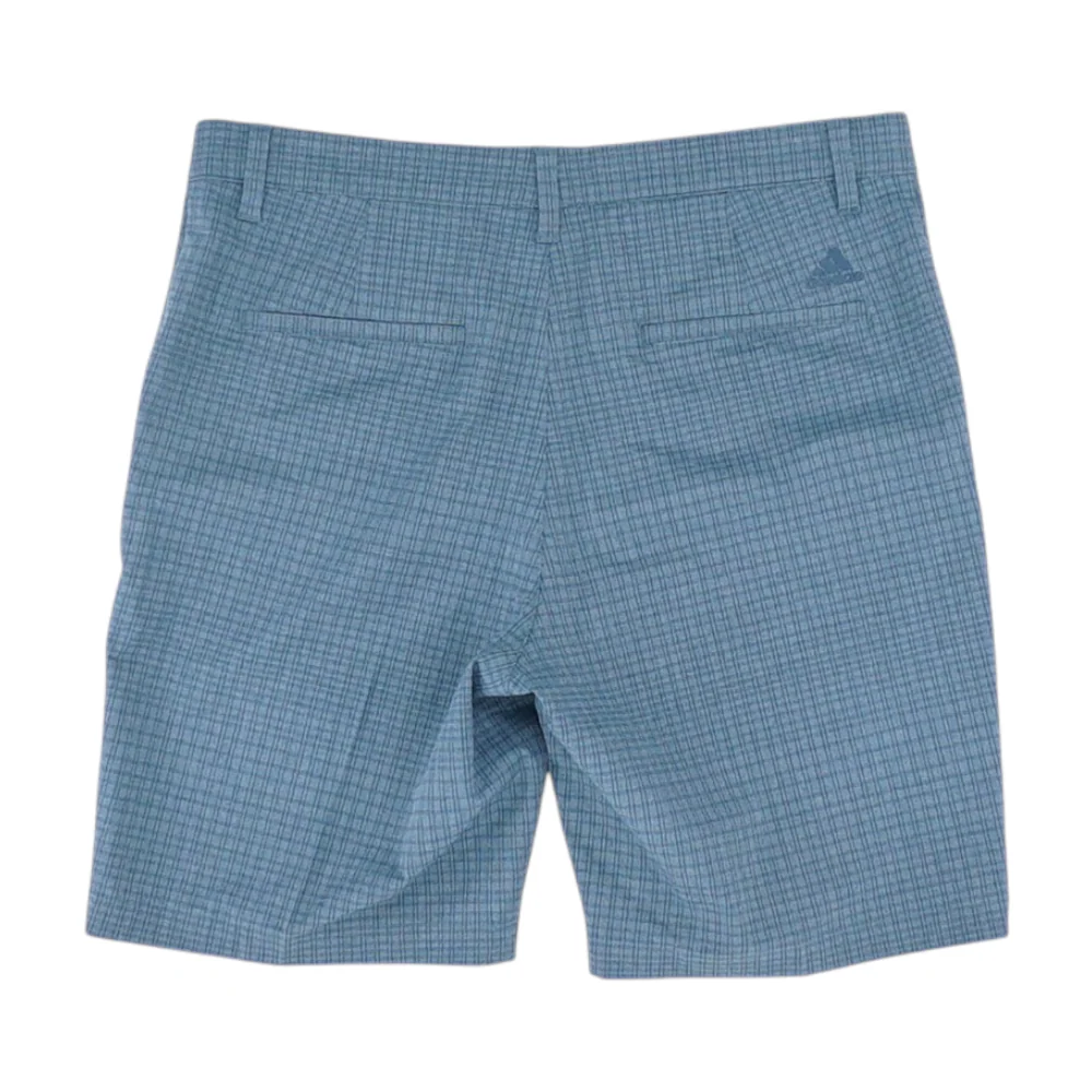 Blue Check Chino Shorts - Image 2