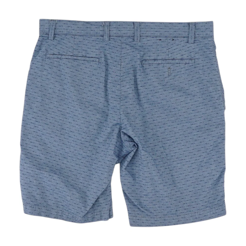 Blue Print Chino Shorts - Image 2