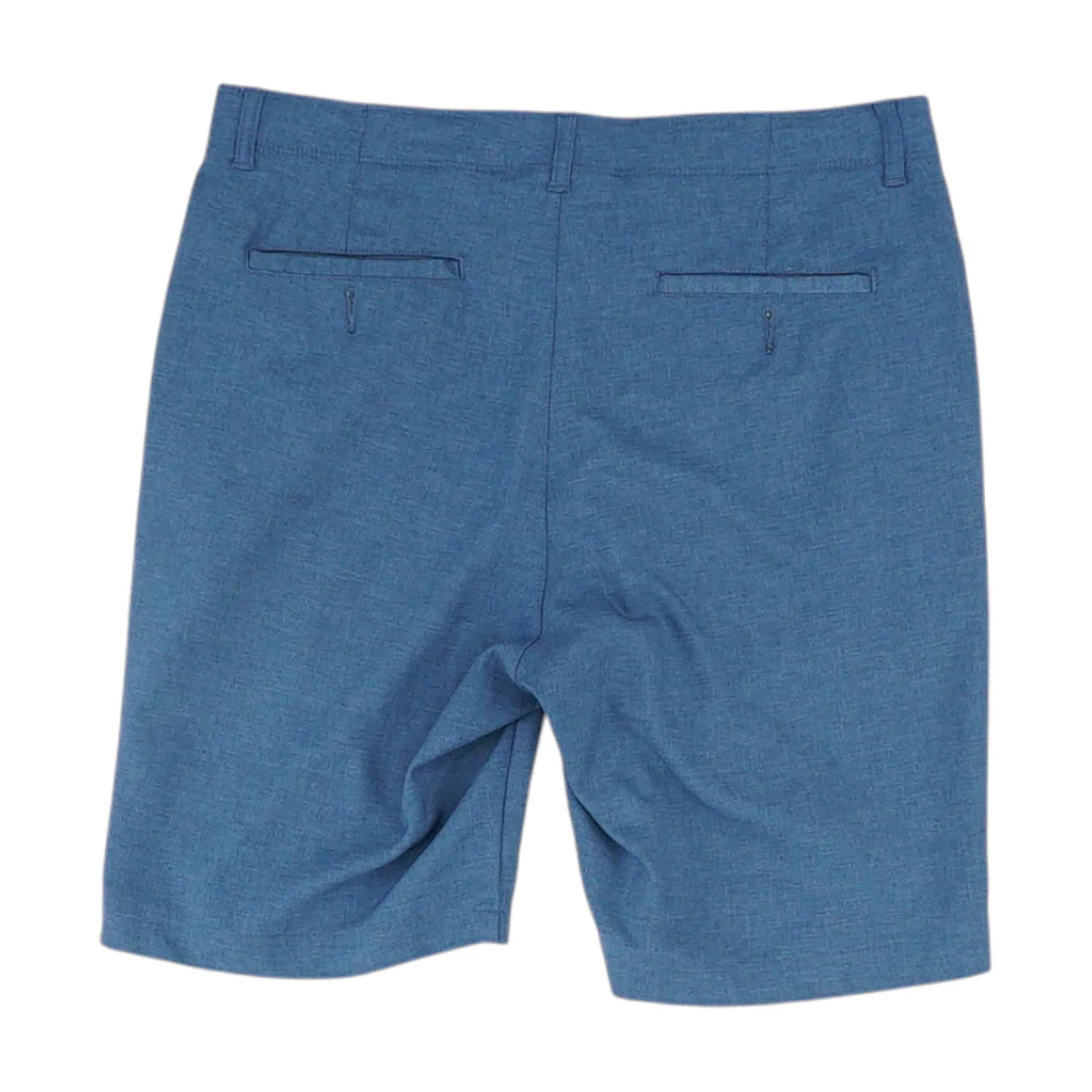 Blue Striped Chino Shorts - Image 2