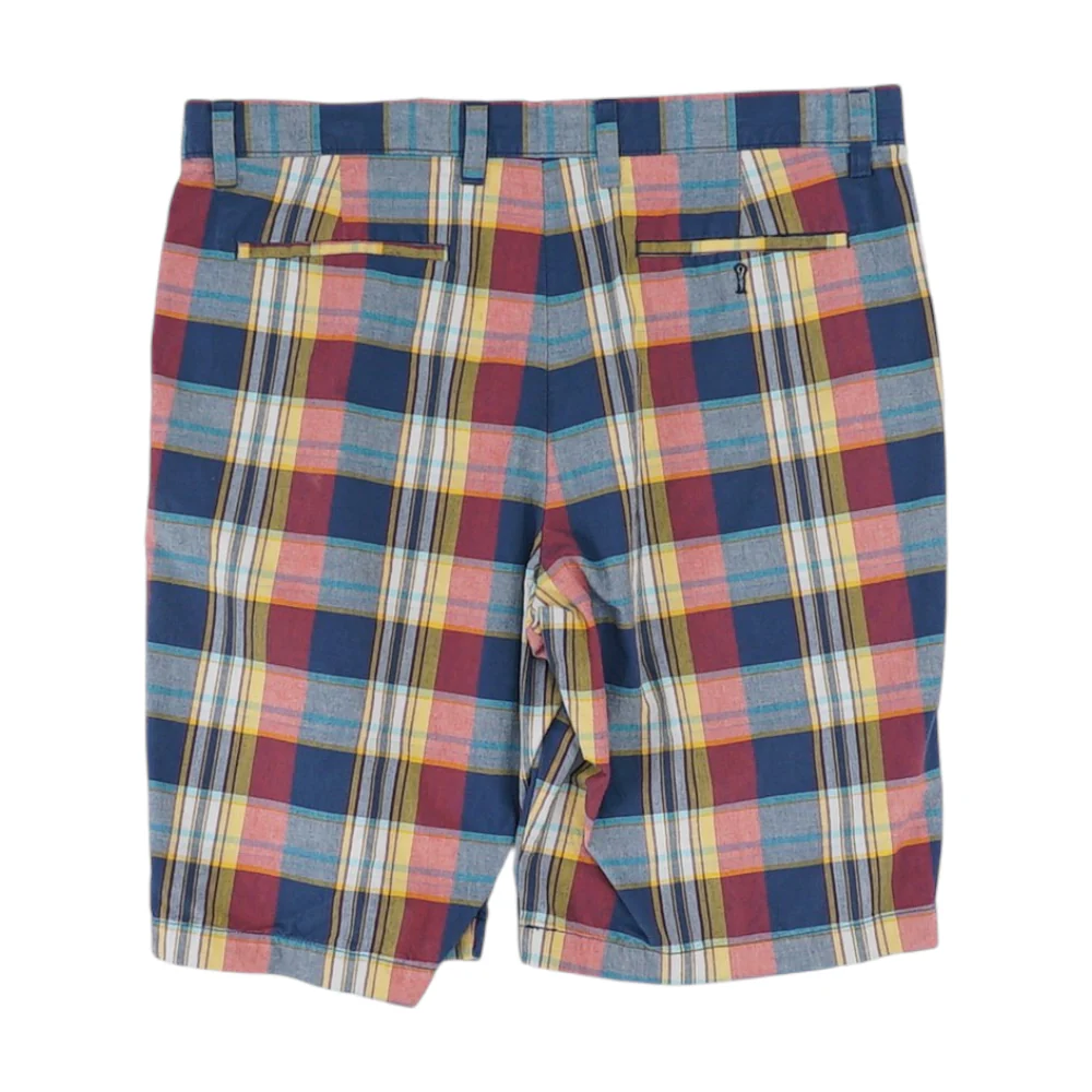 Multi Plaid Chino Shorts - Image 2