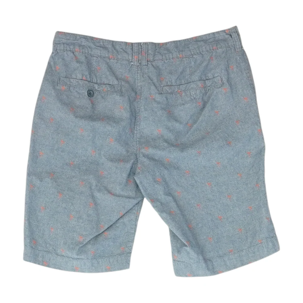 Blue Print Chino Shorts - Image 2