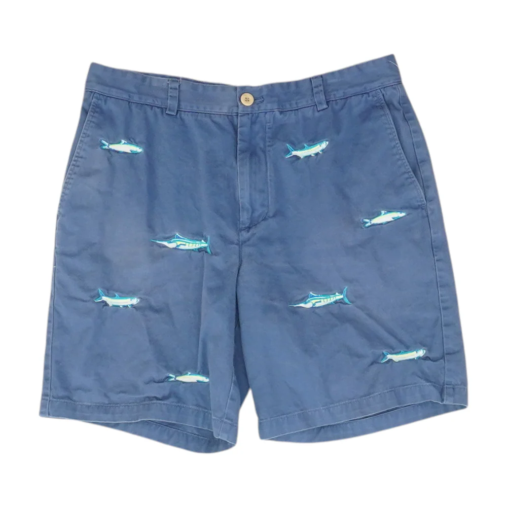 Blue Chino Shorts