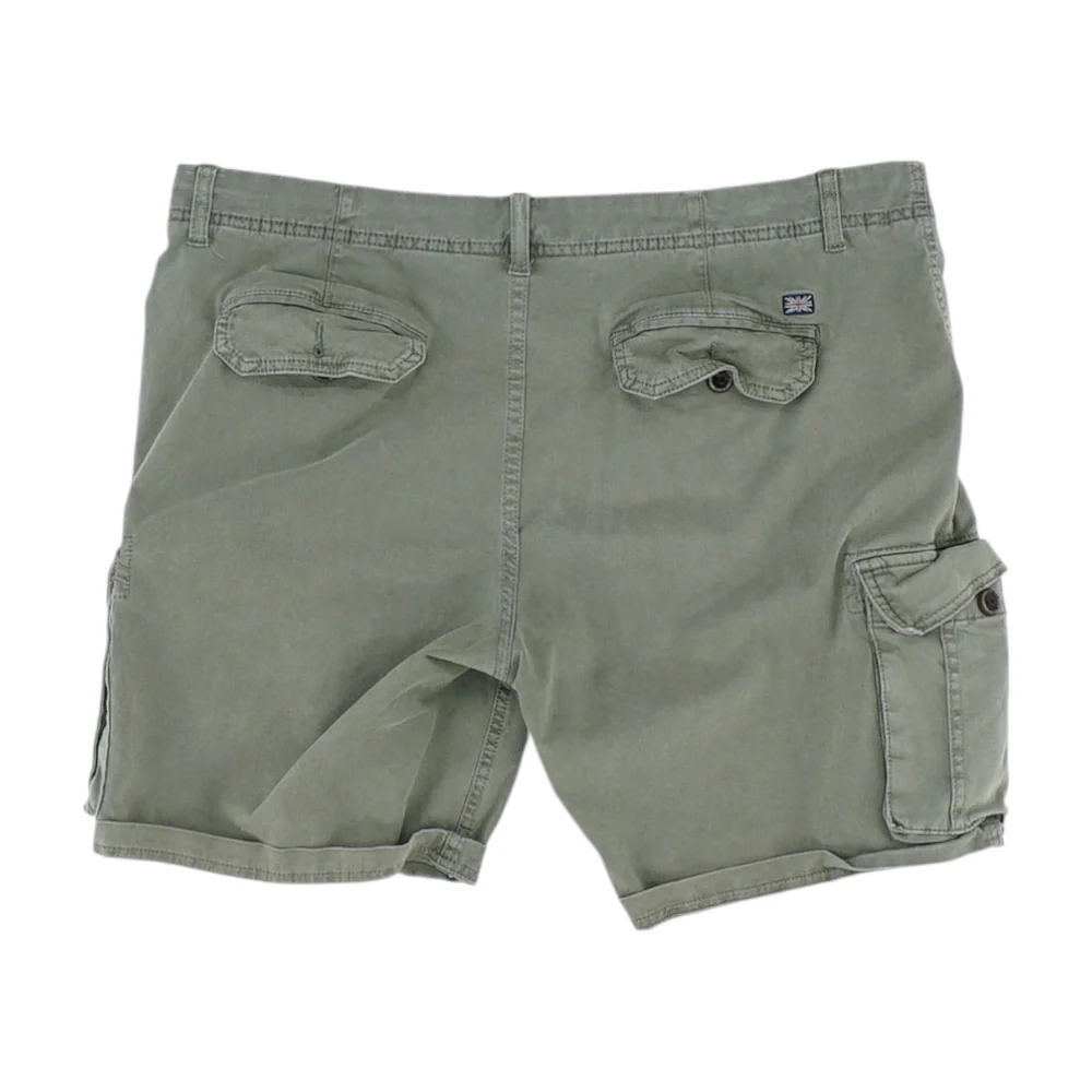 Green 5-Pocket Shorts - Image 2