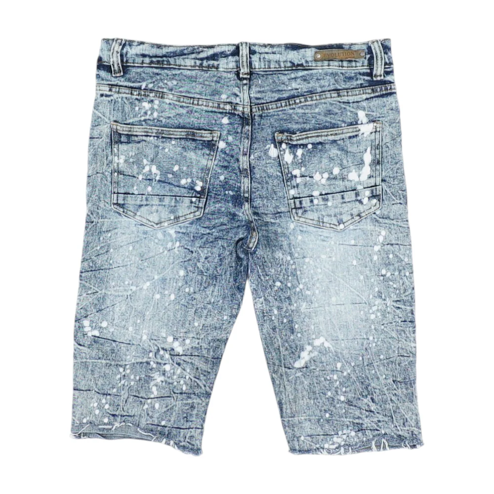 Blue Denim Shorts - Image 2