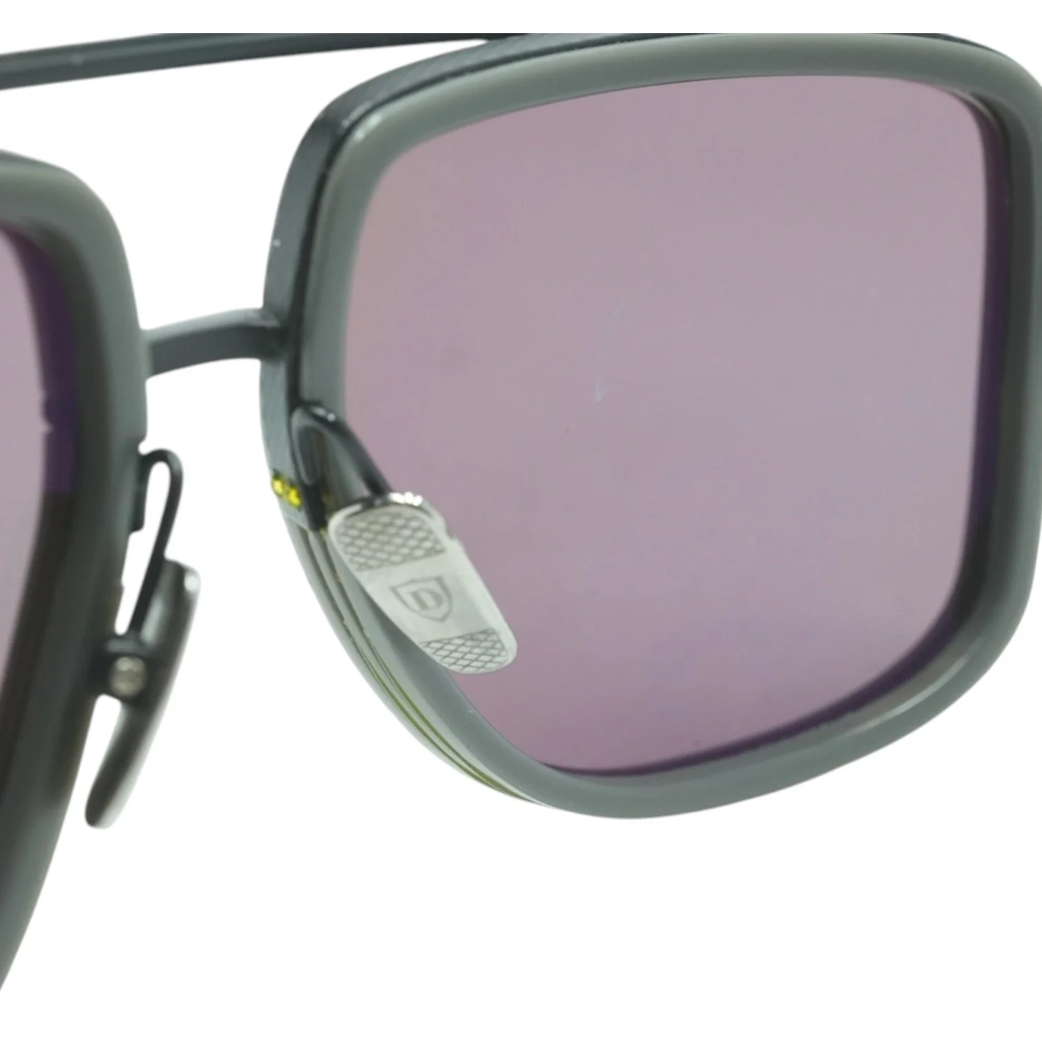 Black Mach One Aviator Sunglasses - Image 3