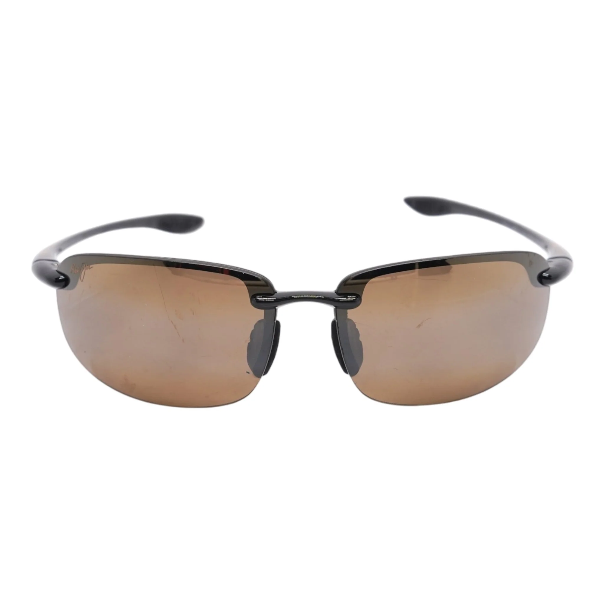 Black MJ-407-02 Oval Unknown Prescription Sunglasses - Image 2