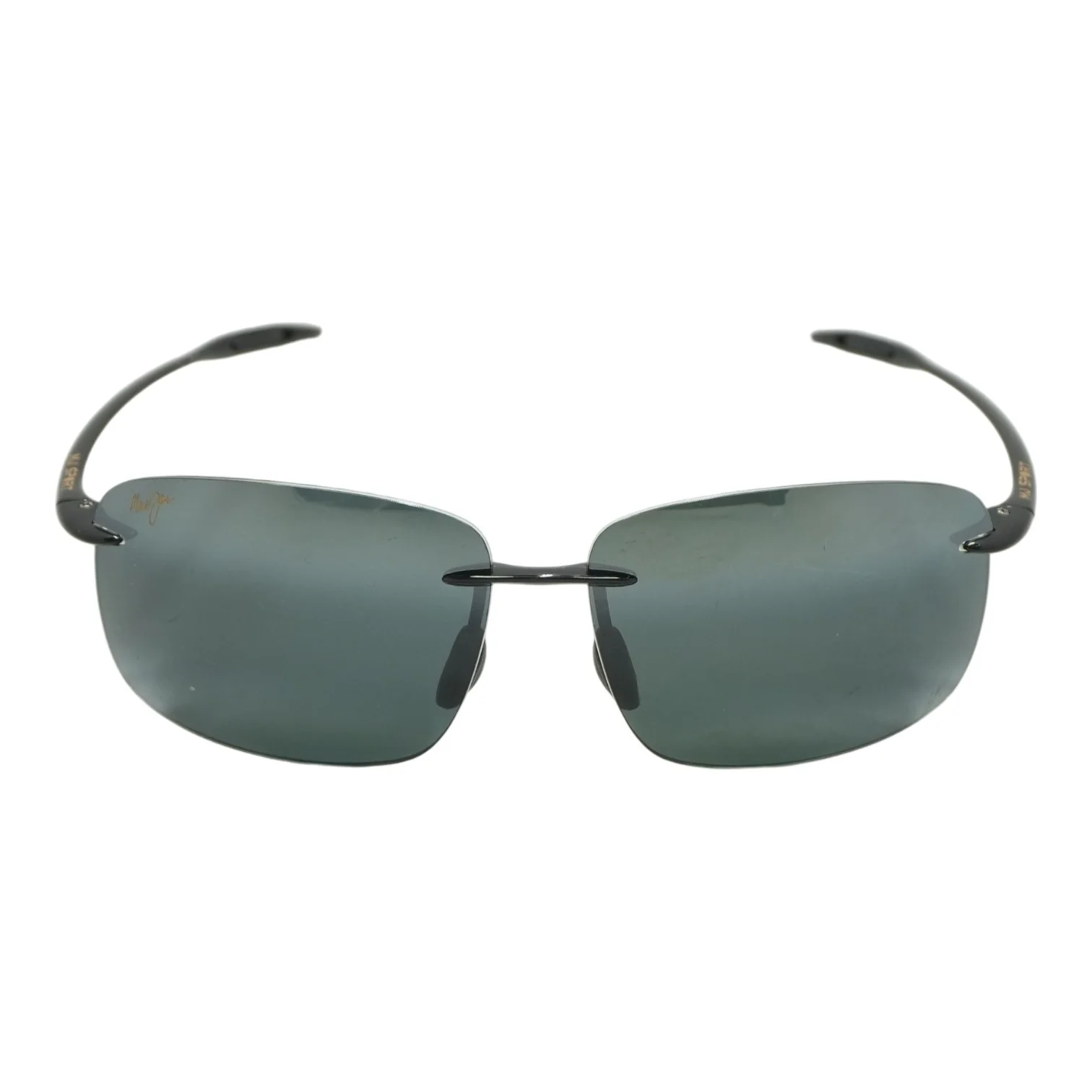 Black MJ-422-02 Rectangle Sunglasses - Image 2