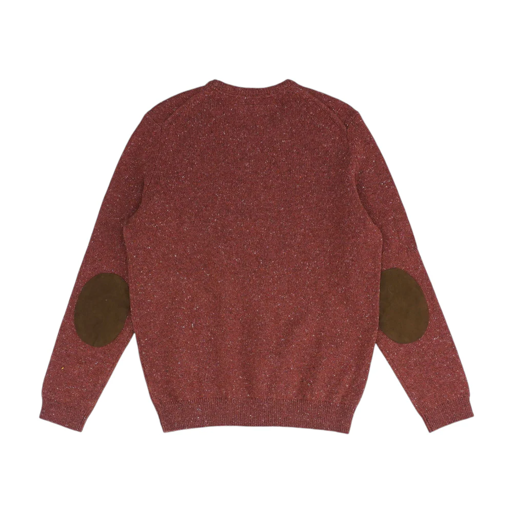 Rust Solid Pullover Sweater - Image 2