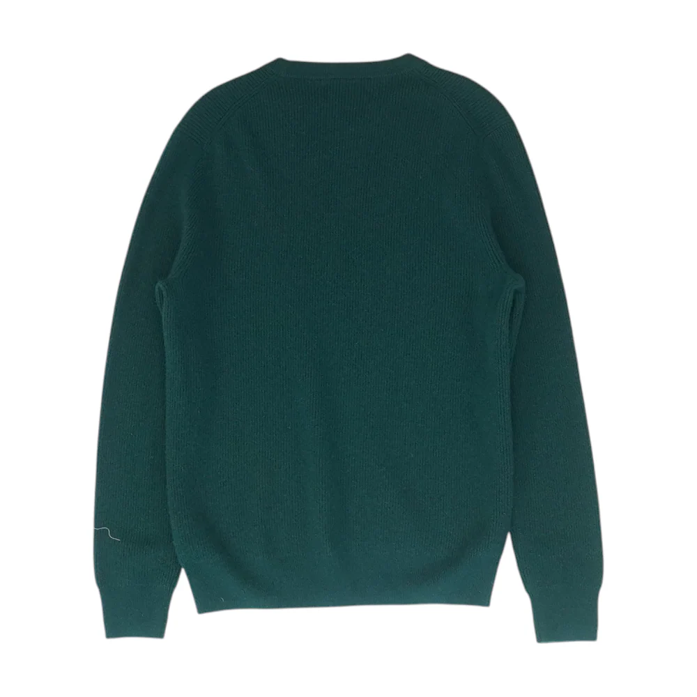 Green Solid Pullover Sweater - Image 2