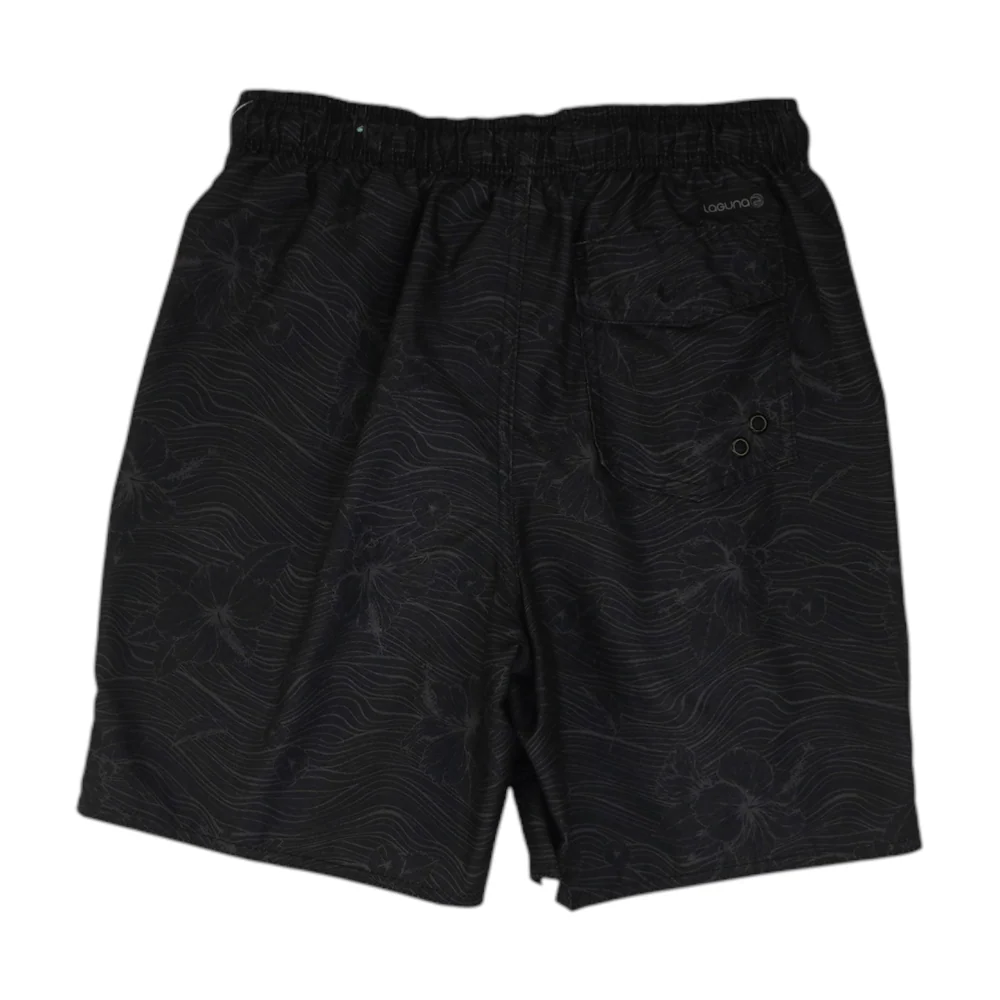 Black Graphic Swim Bottom - Image 2