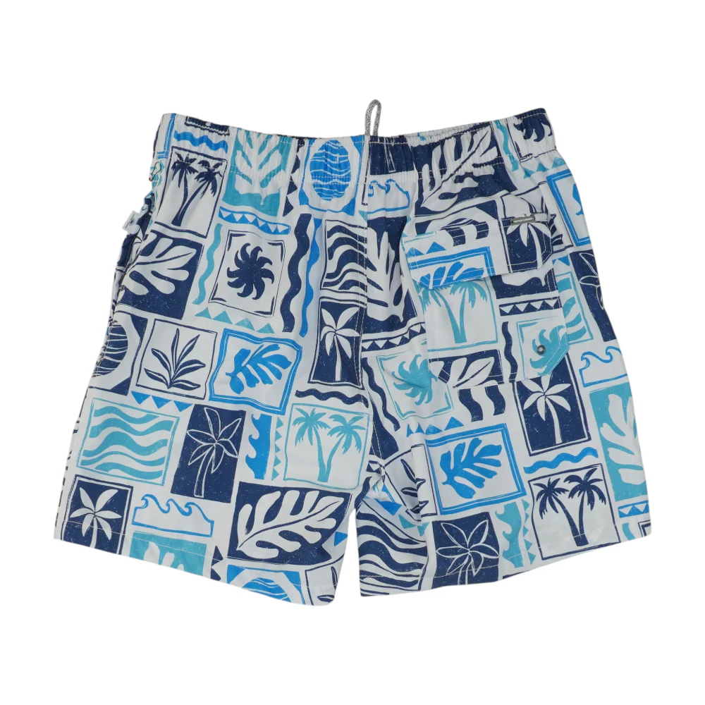 Blue Graphic Swim Bottom - Image 2