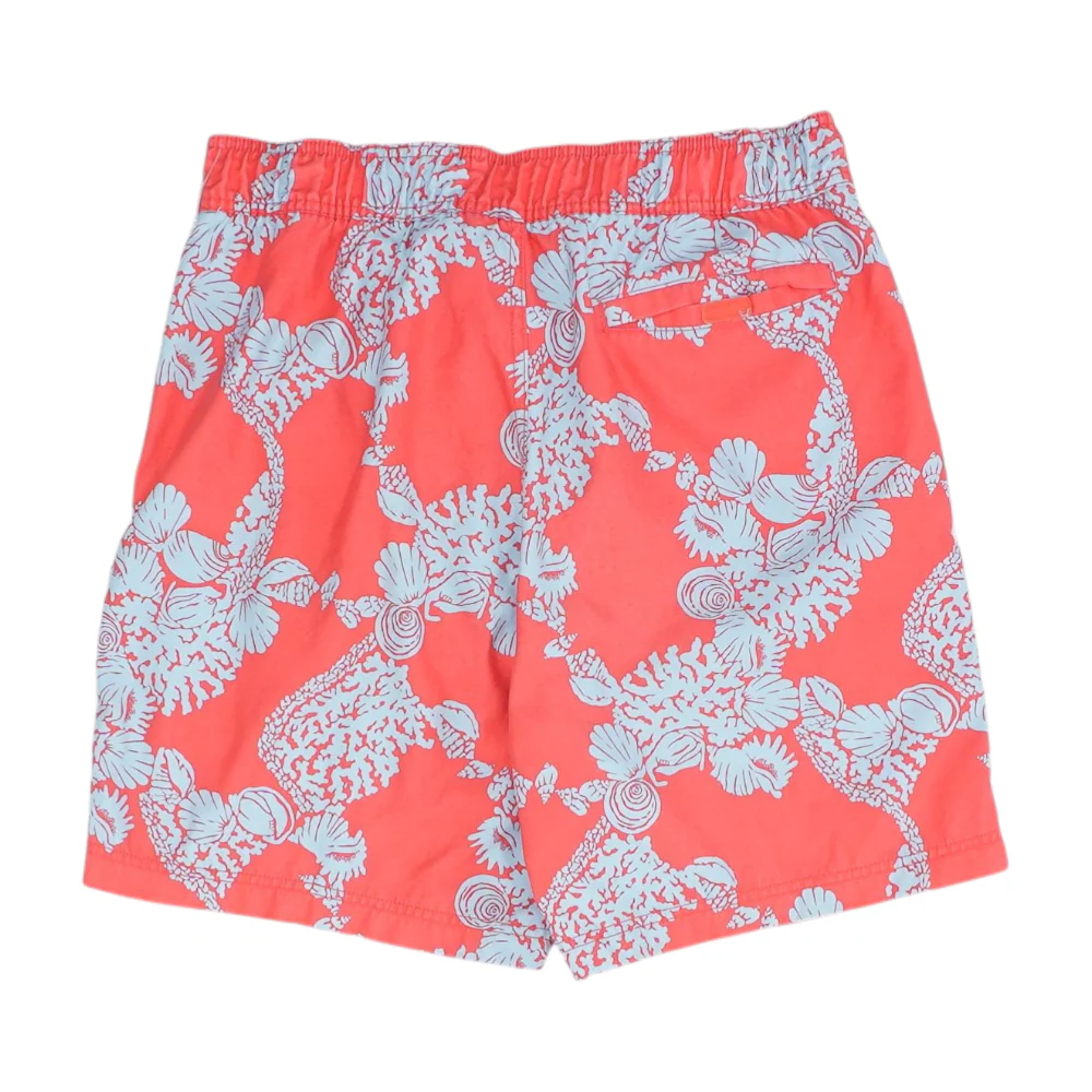 Red Abstract Swim Bottom - Image 2