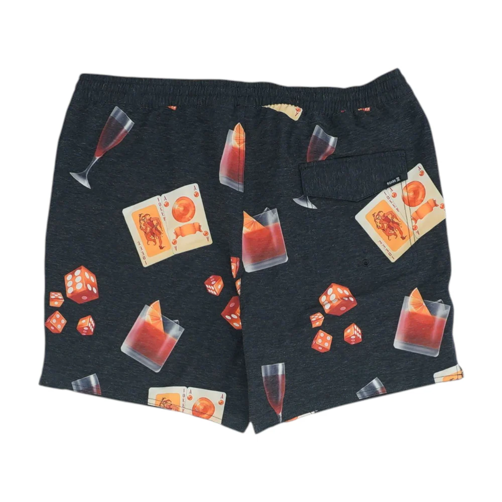 Black Print Swim Bottom - Image 2