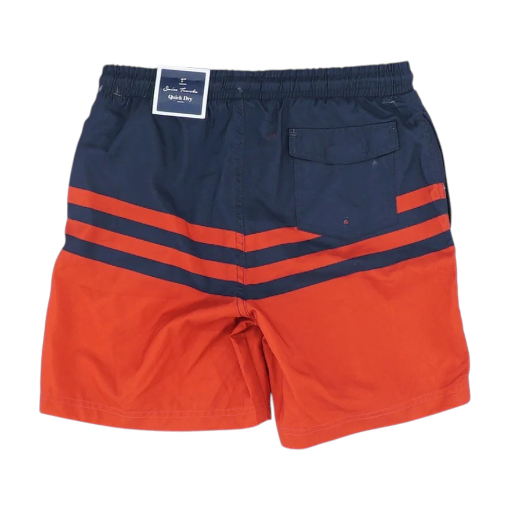 Red Color Block Swim Bottom - Image 2