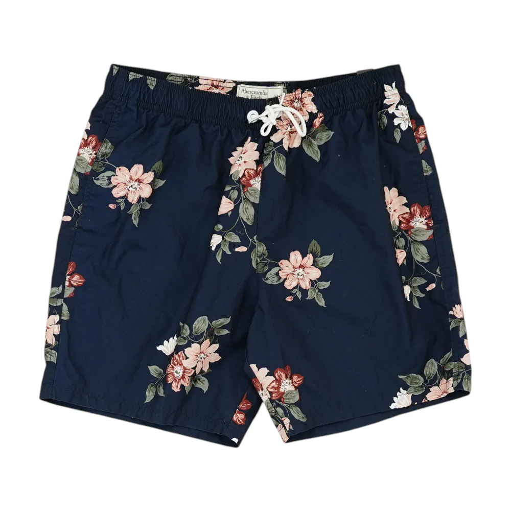 Navy Floral Swim Bottom