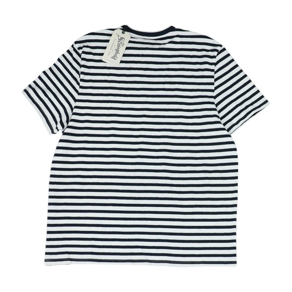 White Striped T-Shirt - Image 2