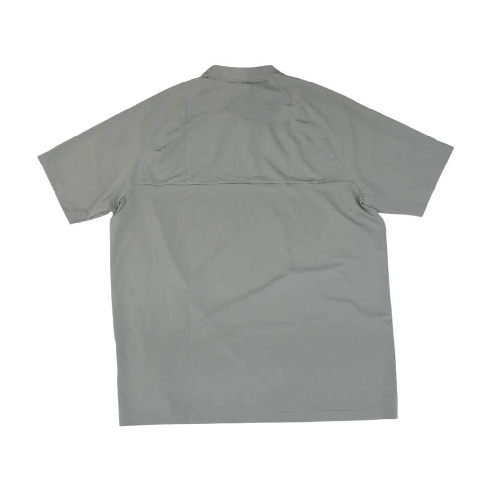 Gray Central Michigan University Graphic Henley T-Shirt - Image 2