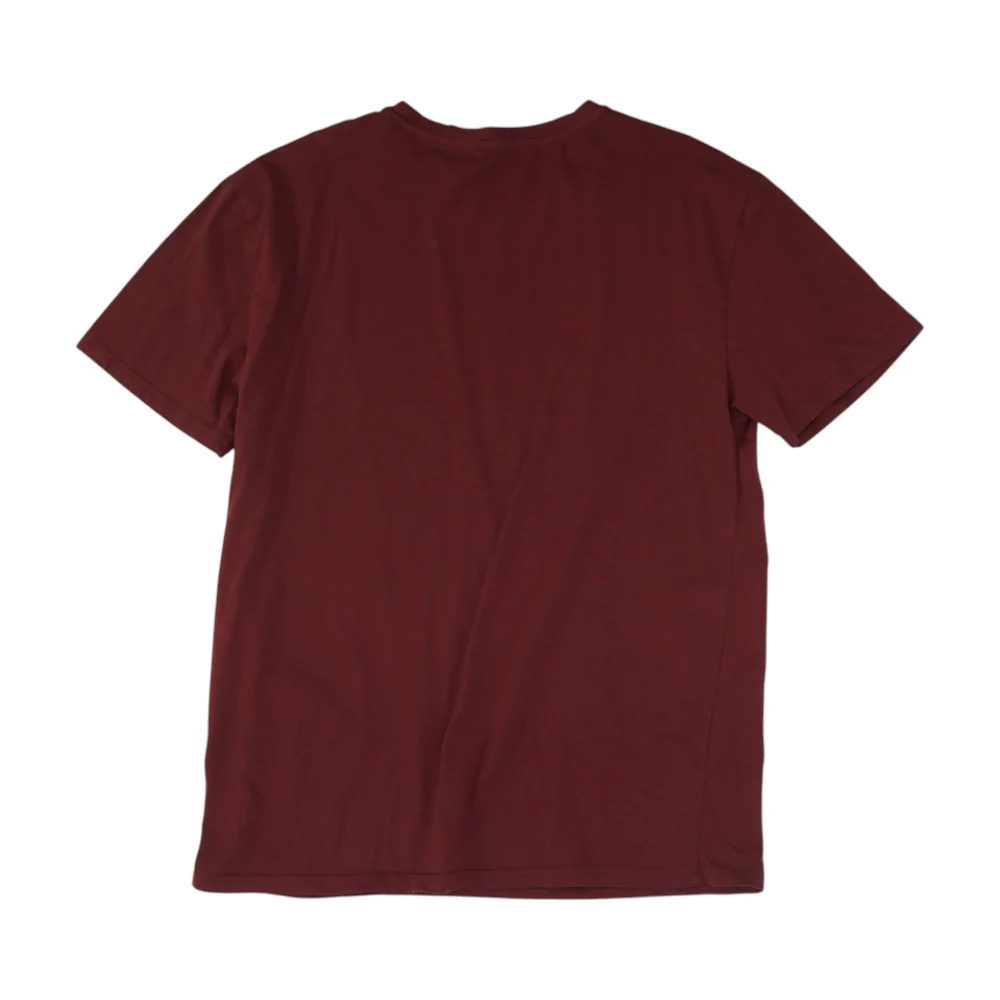 Red Solid T-Shirt - Image 2