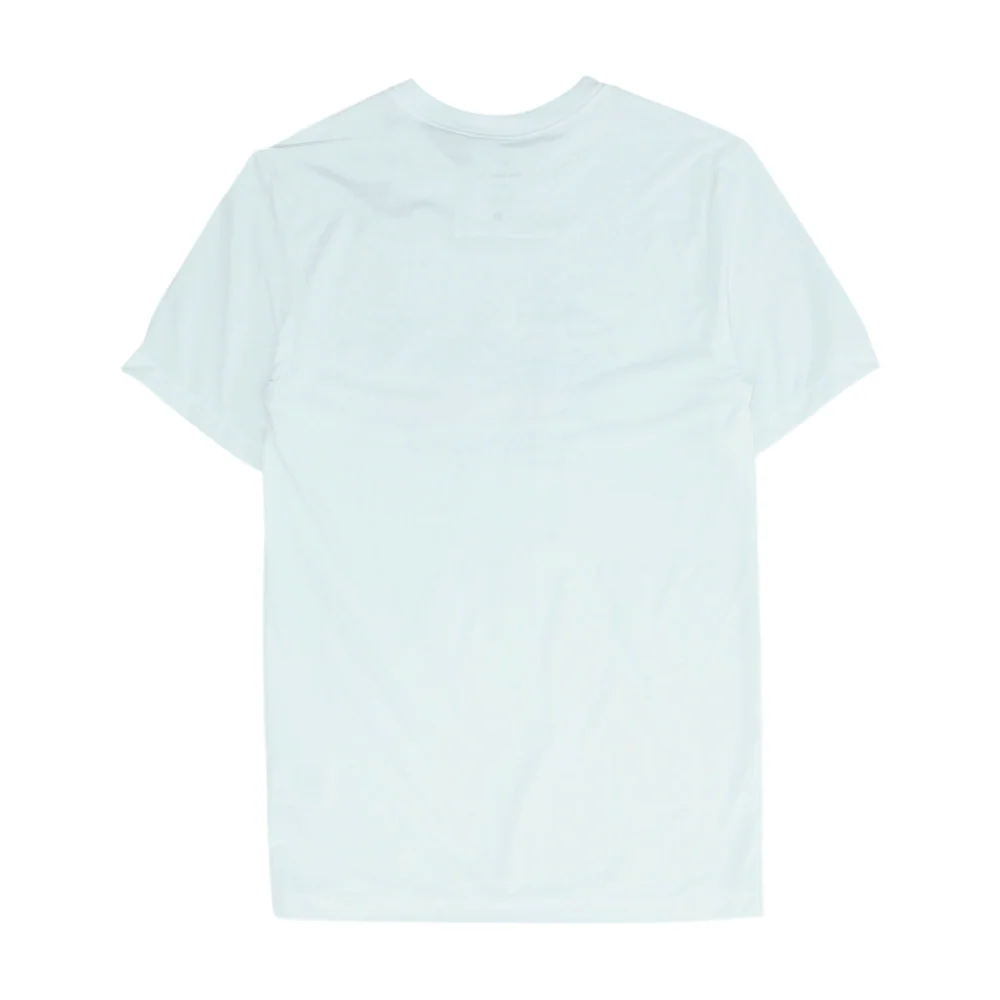 White Solid Active T-Shirt - Image 2