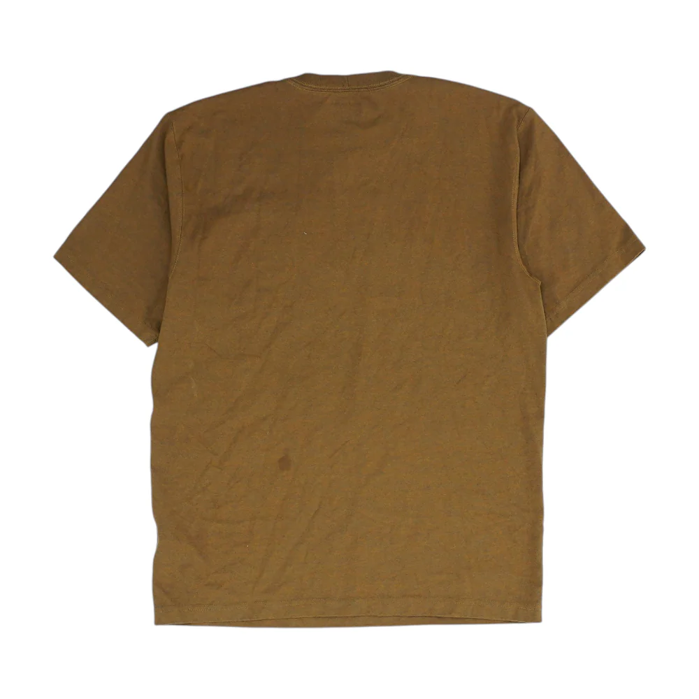 Brown Solid T-Shirt - Image 2