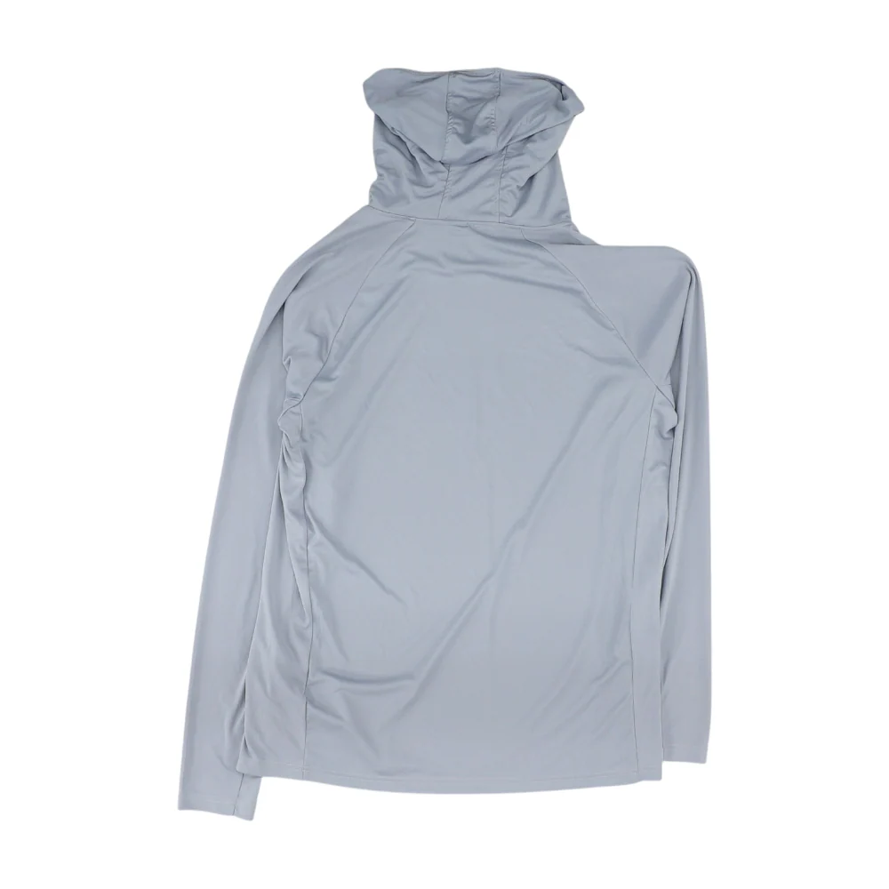 Gray Solid Active T-Shirt - Image 2