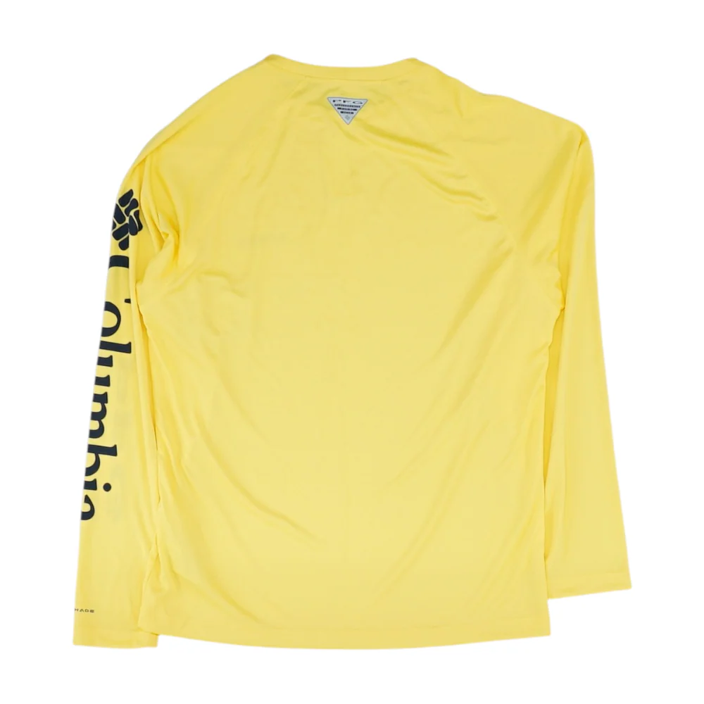 Yellow Solid Active T-Shirt - Image 2