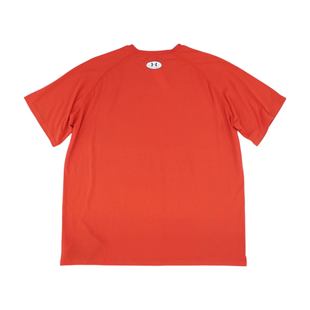 Red Solid Active T-Shirt - Image 2
