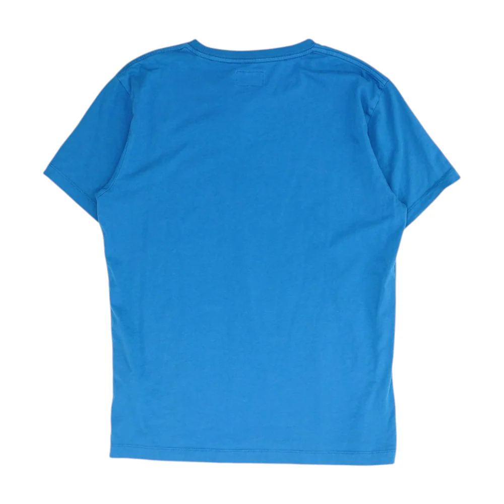 Blue Solid T-Shirt - Image 2