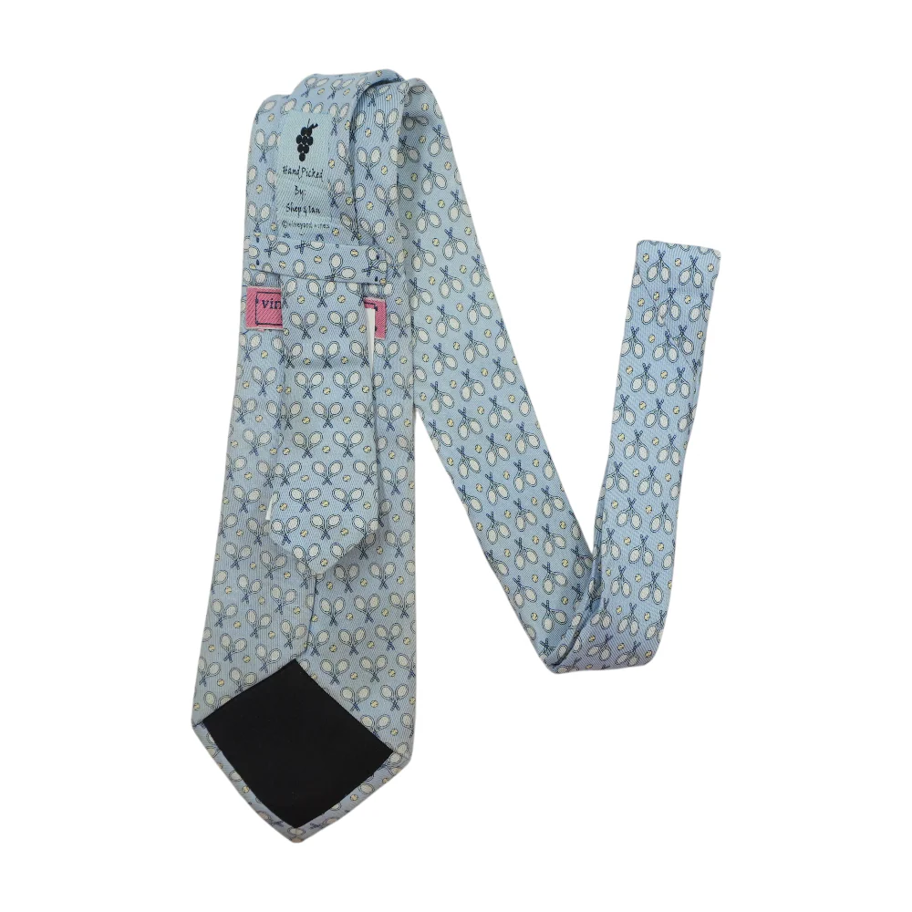 Blue Print Neck Tie - Image 2