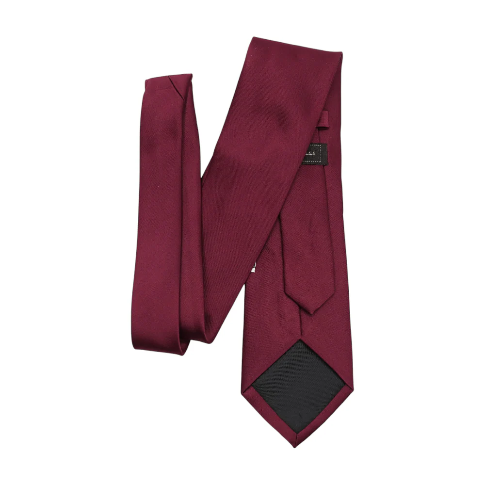 Burgundy Neck Tie - Image 2