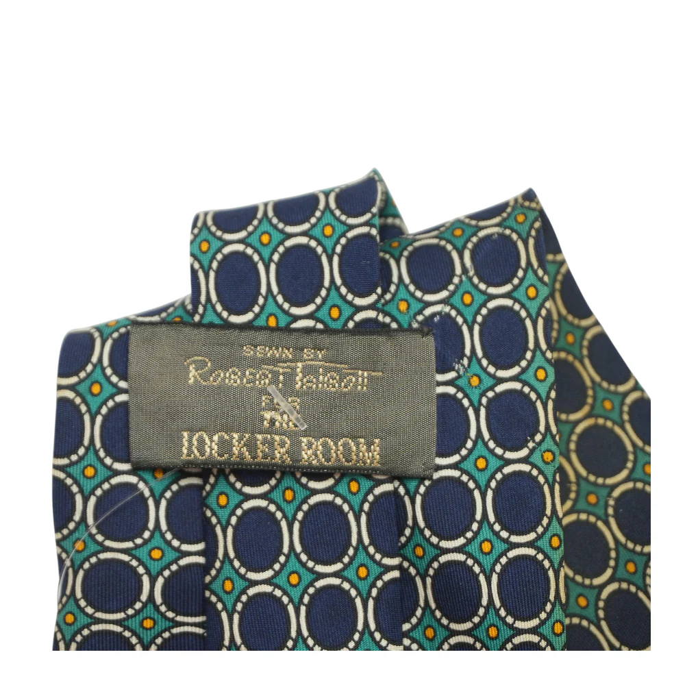 Green Print Neck Tie - Image 3