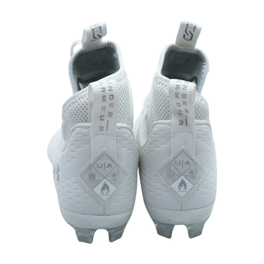 Men's White Football Cleats - Image 2
