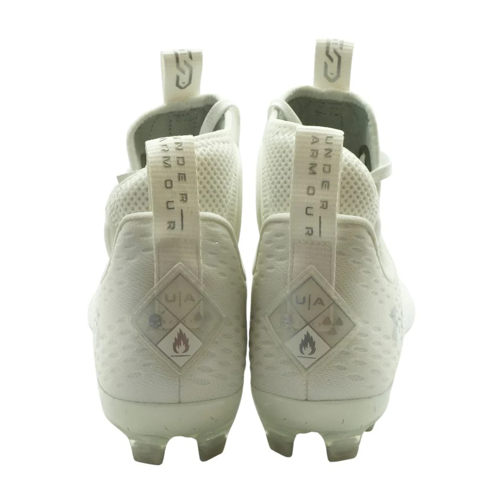 Men's White Football Cleats - Image 2
