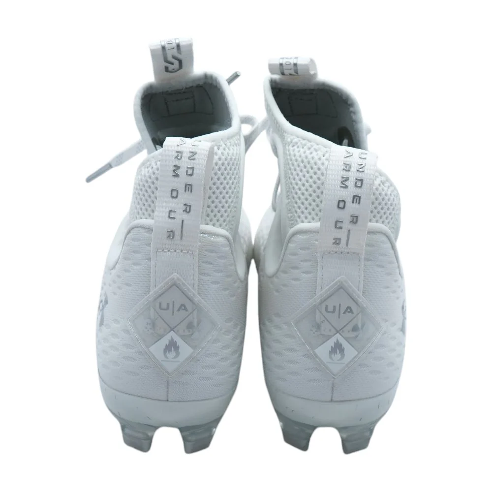 Men's White Football Cleats - Image 2