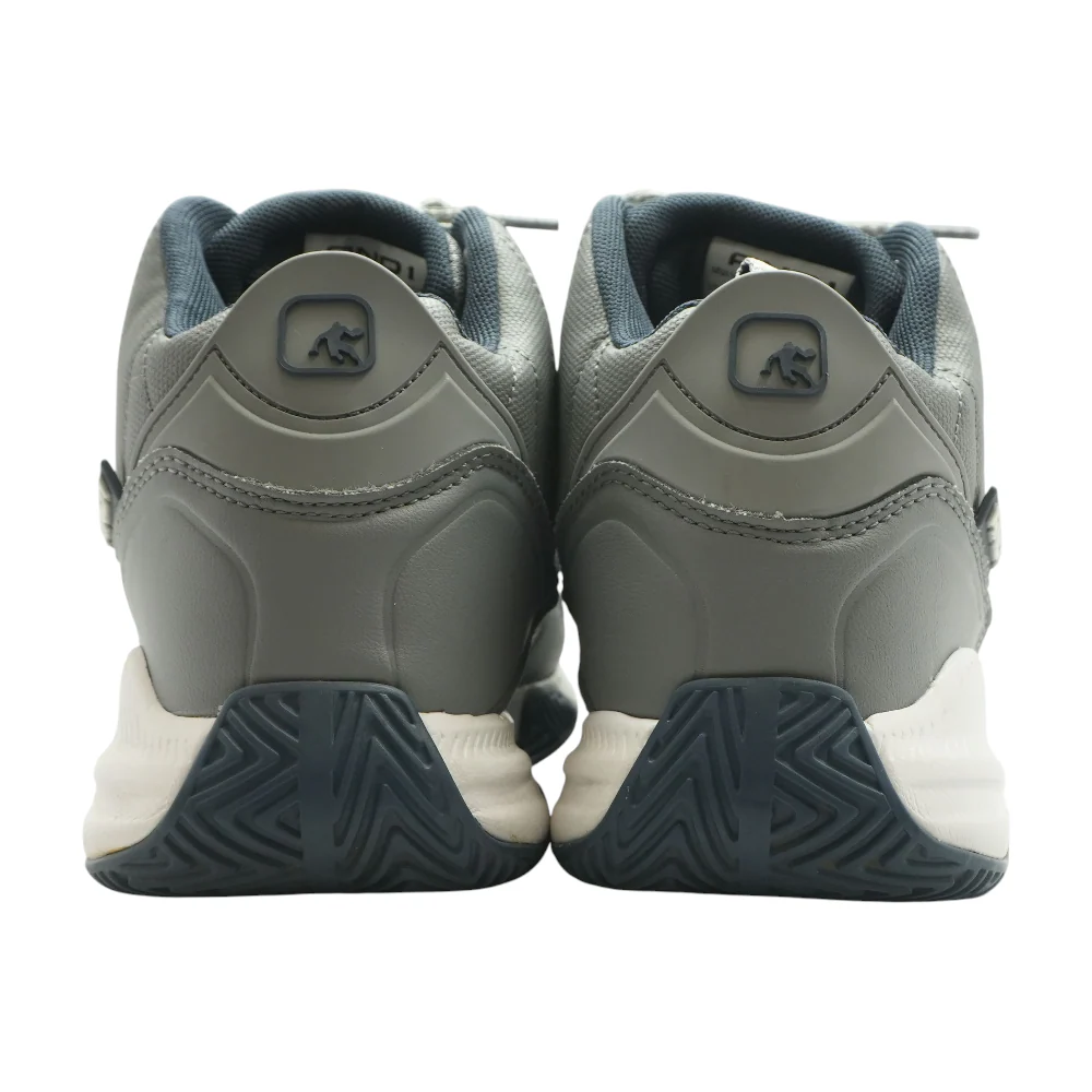 Gray Mid-Top Athletic Shoes - Image 2