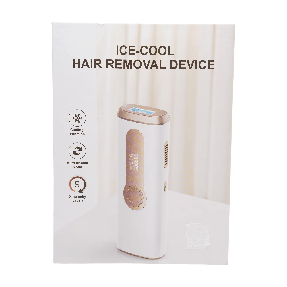 White Ice-Cool Hair Removal Device