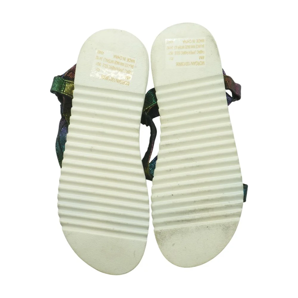 Morgan Black Sandals - Image 3