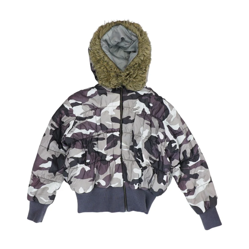 Multi Camo Bomber Jacket - Image 2