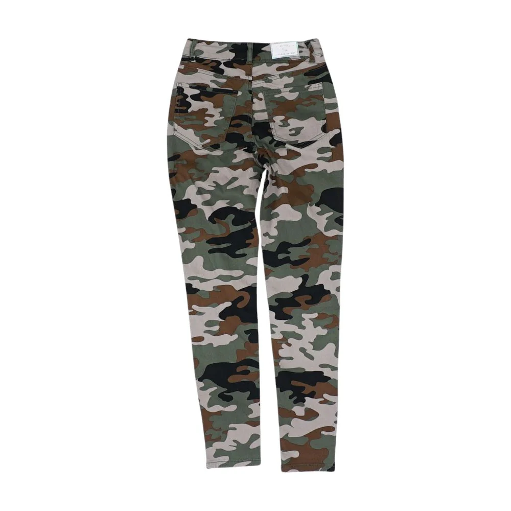 Multi Camo High Rise Skinny Leg Jeans - Image 2