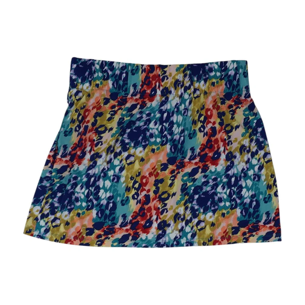 Multi Colored Mini Skirt