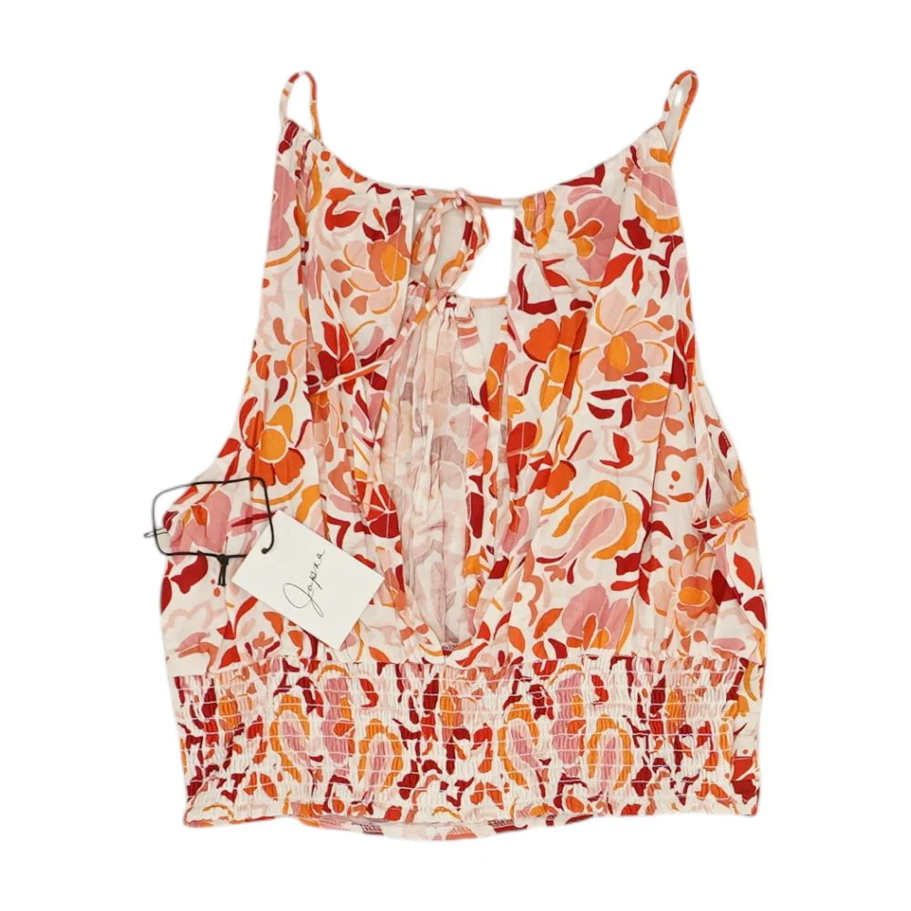Multi Floral Cropped T-Shirt - Image 2