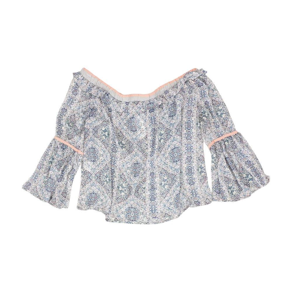 Multi Floral Long Sleeve Blouse - Image 2