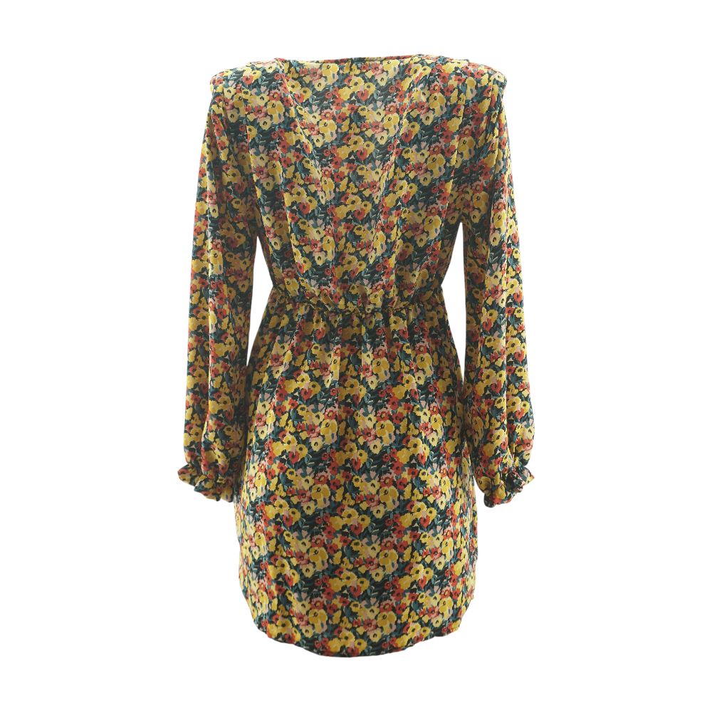 Multi Floral Mini Dress - Image 2