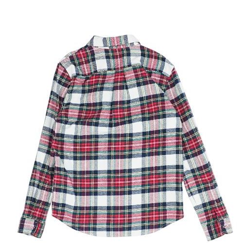 Multi Plaid Flannel Button Down - Image 2