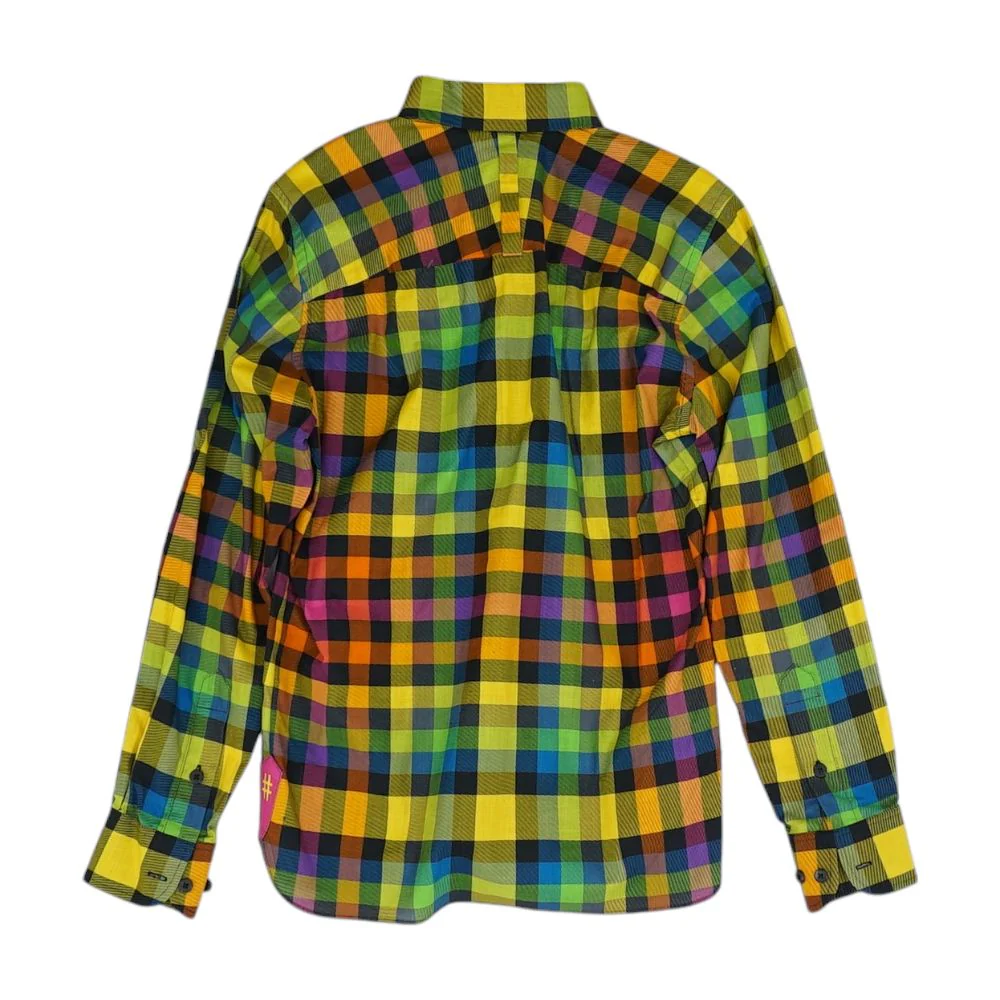 Multi Plaid Long Sleeve Button Down - Image 2