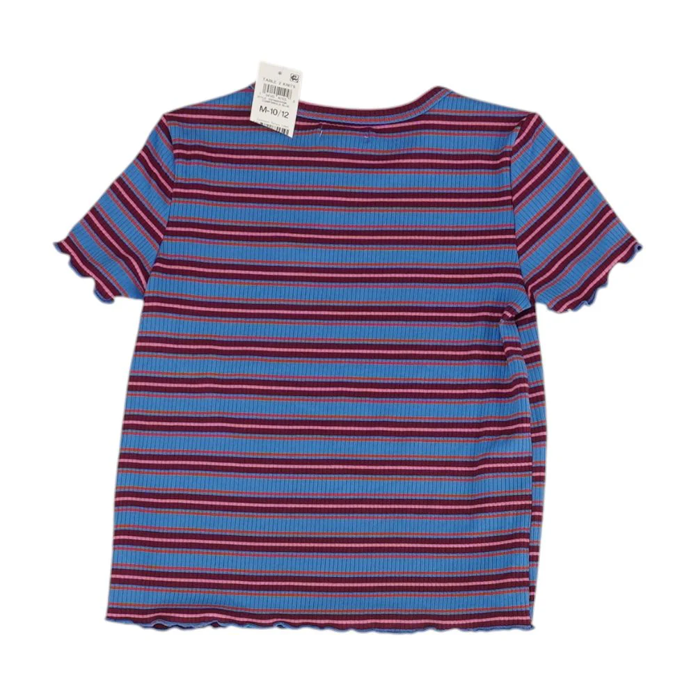 Multi Striped Crewneck T Shirt - Image 2