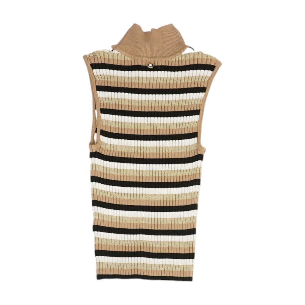 Multi Striped Tank Knit Top - Image 2